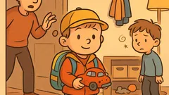 Witz: Kita-Tausch mit Paul: Klaps statt Auto